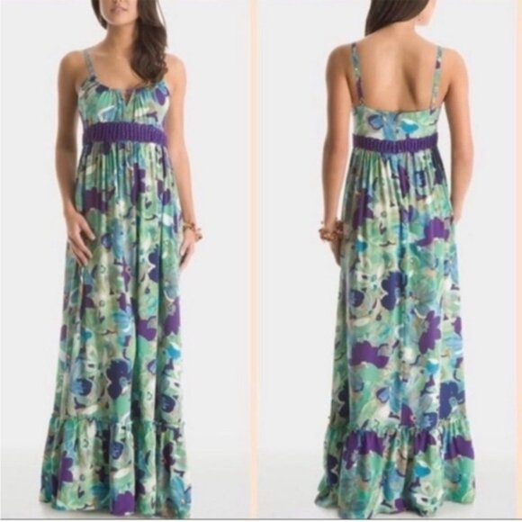 Robe Guess By Marciano Noir Et Vert Fluo Avec Découpes - Taille 6